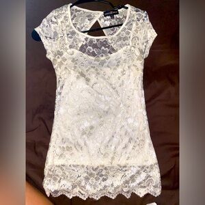 Vintage Almost Famous Lace Top